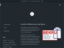 Tablet Screenshot of bekru-werke.de